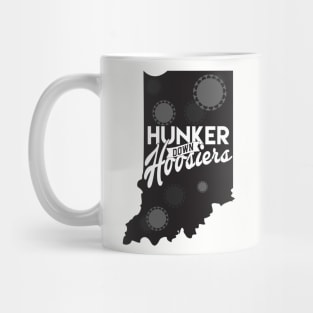 Hunker Down Hoosiers Mug